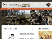 Tablet Screenshot of milstory.blogrepublik.eu